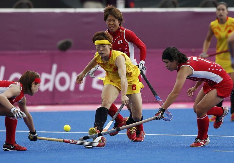 女子曲棍球中国0-1日本