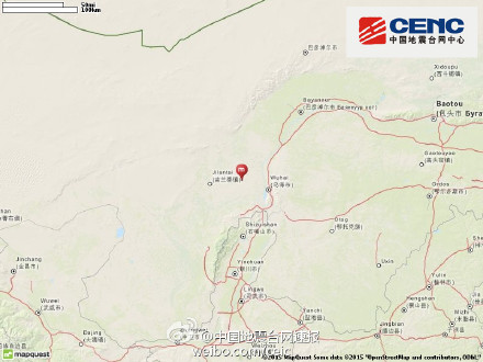 内蒙古阿拉善左旗发生5.8级地震宁夏银川有震感