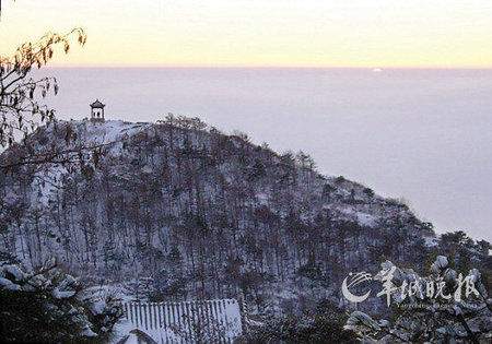 甜蜜初雪情侣游 国内7大名山赏雾凇