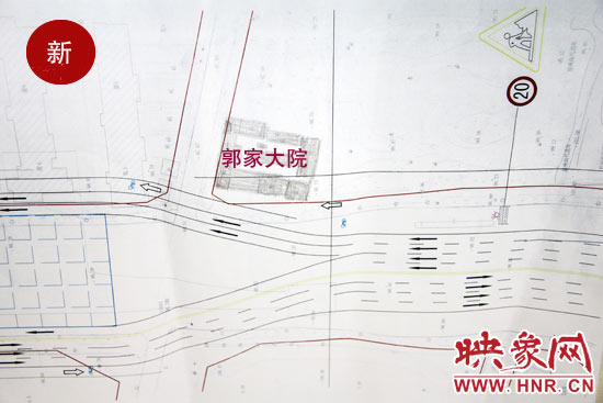 最新的设计图纸上显示，地铁2号线东大街站台的施工作业面，和之前相比，进行了大范围的压缩。