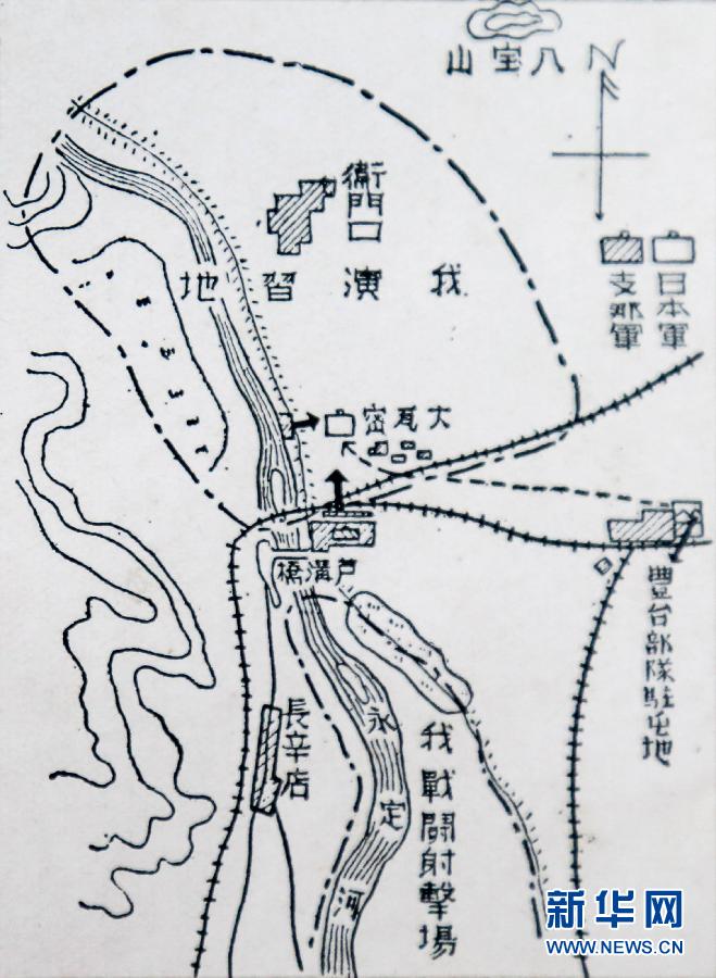 重庆公开抗战档案资料图 揭日本发动“卢沟桥事变”阴谋