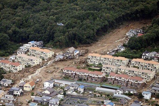 日本广岛泥石流灾害失踪人数升至43人 死亡39人