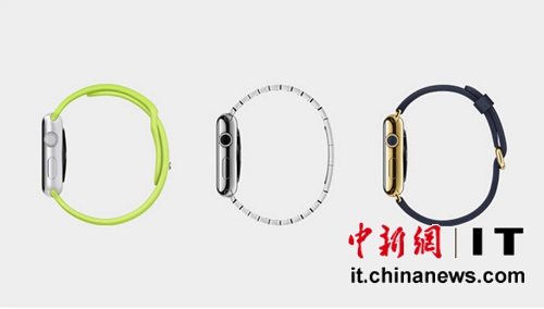 Apple Watch有三个系列 Apple Watch Sport、Apple Watch 和 A