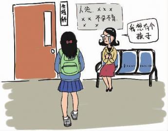 大学生情侣同居2年做8次人流 女孩每次都流泪