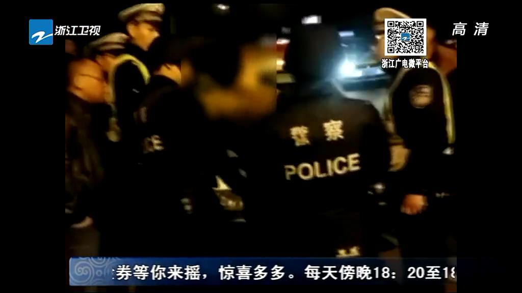 路遇交警查酒驾 司机吓昏